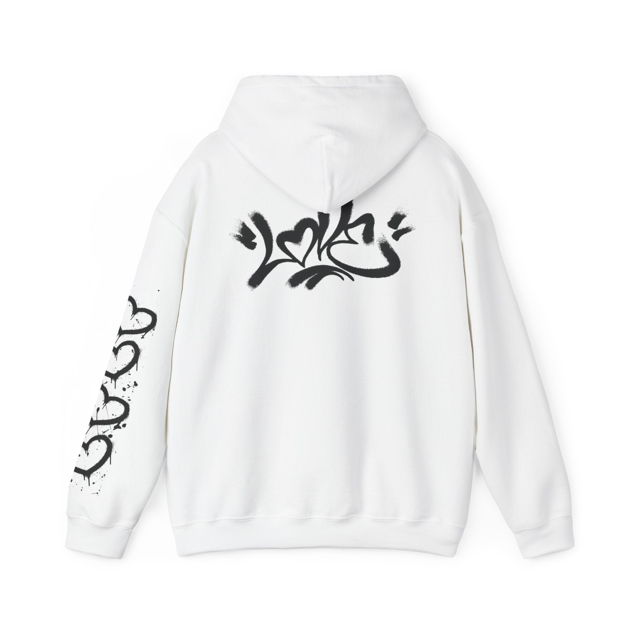 Couple Love Graffiti Hoodie