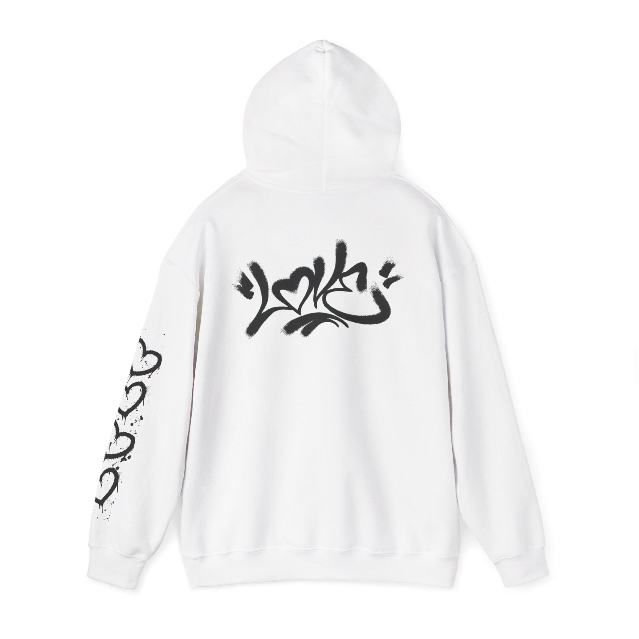 Couple Love Graffiti Hoodie